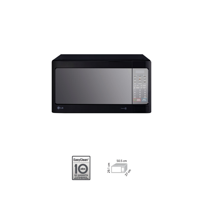 Lg Microondas 1.1p³/ 30 L Ms1142bm | 52 Aniversario | Importaciones Hiraoka  S.a.c.