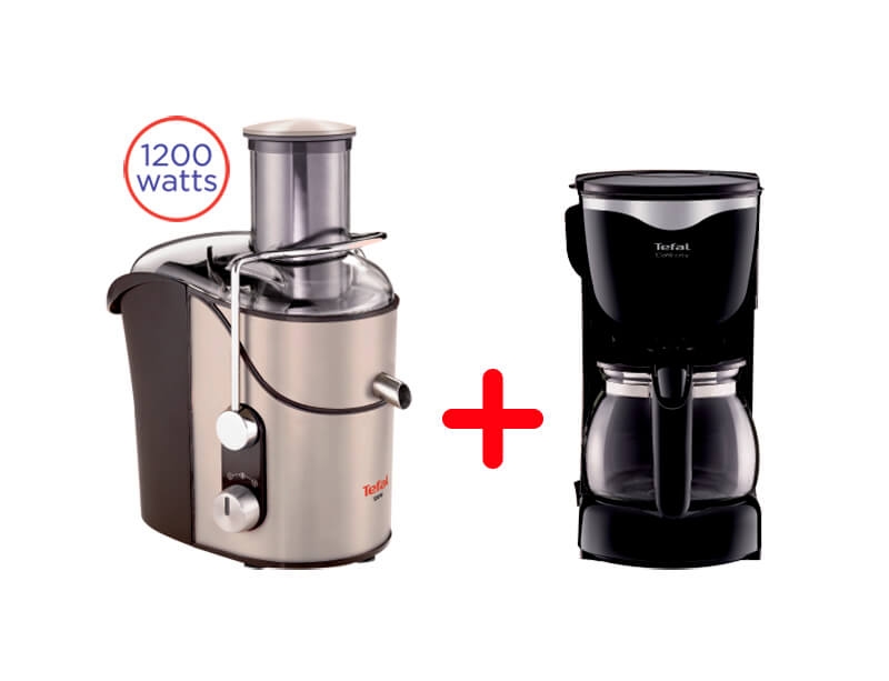 Tefal Extractor De Jugos Smith Silver + Cafetera Cafecity | Catálogo  Hiraoka De Fiestas Patrias | Importaciones Hiraoka S.a.c.