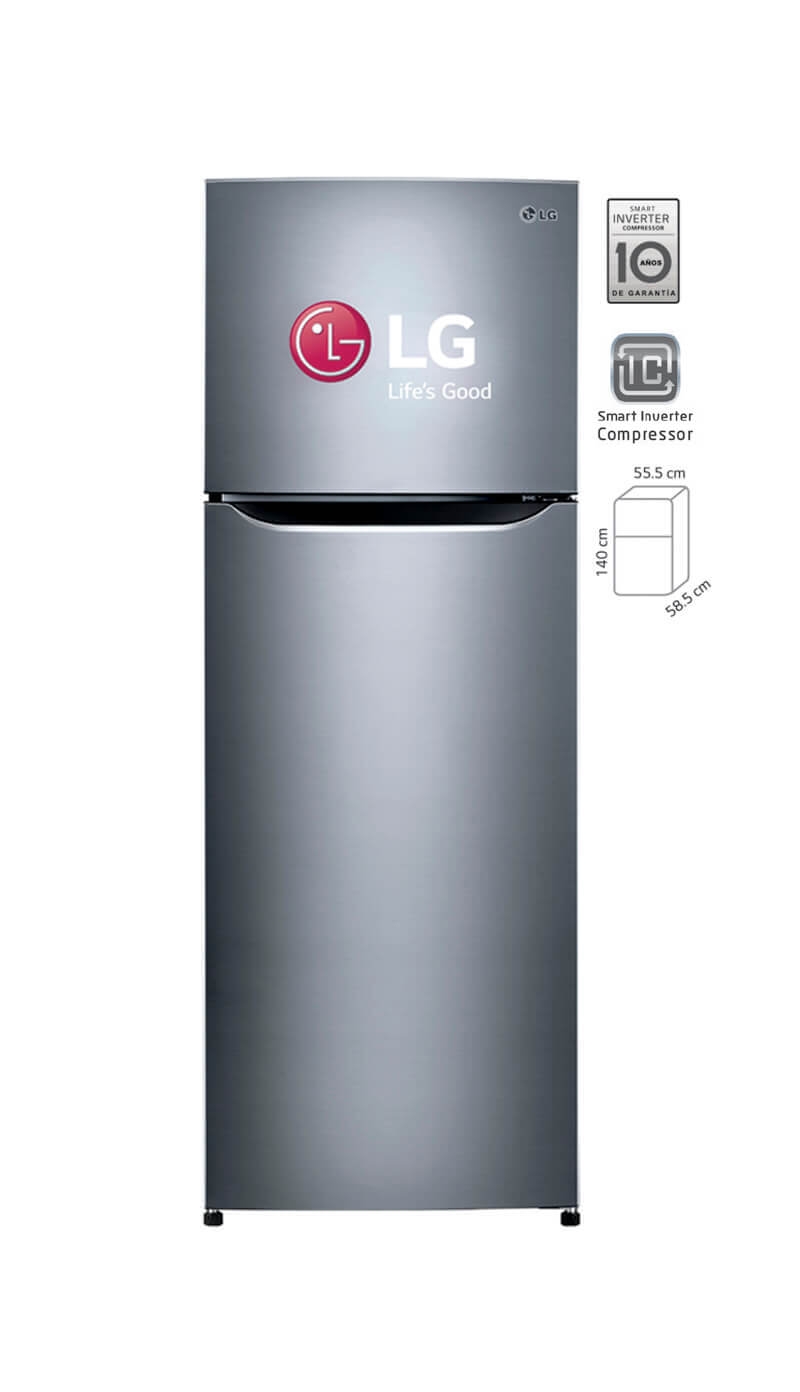 lg refrigeradora 205 l gt21bppv