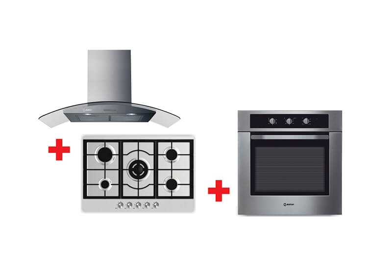 Miray Campana Extractora Decorativa + Cocina Empotrable + Horno Empotrable  Eléctrico | Catálogo Hiraoka De Fiestas Patrias | Importaciones Hiraoka  S.a.c.
